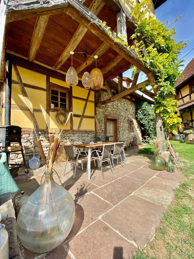 Gite Le Chut - Piscine & Jacuzzi - 11 A 14 Personnes Rangen Экстерьер фото
